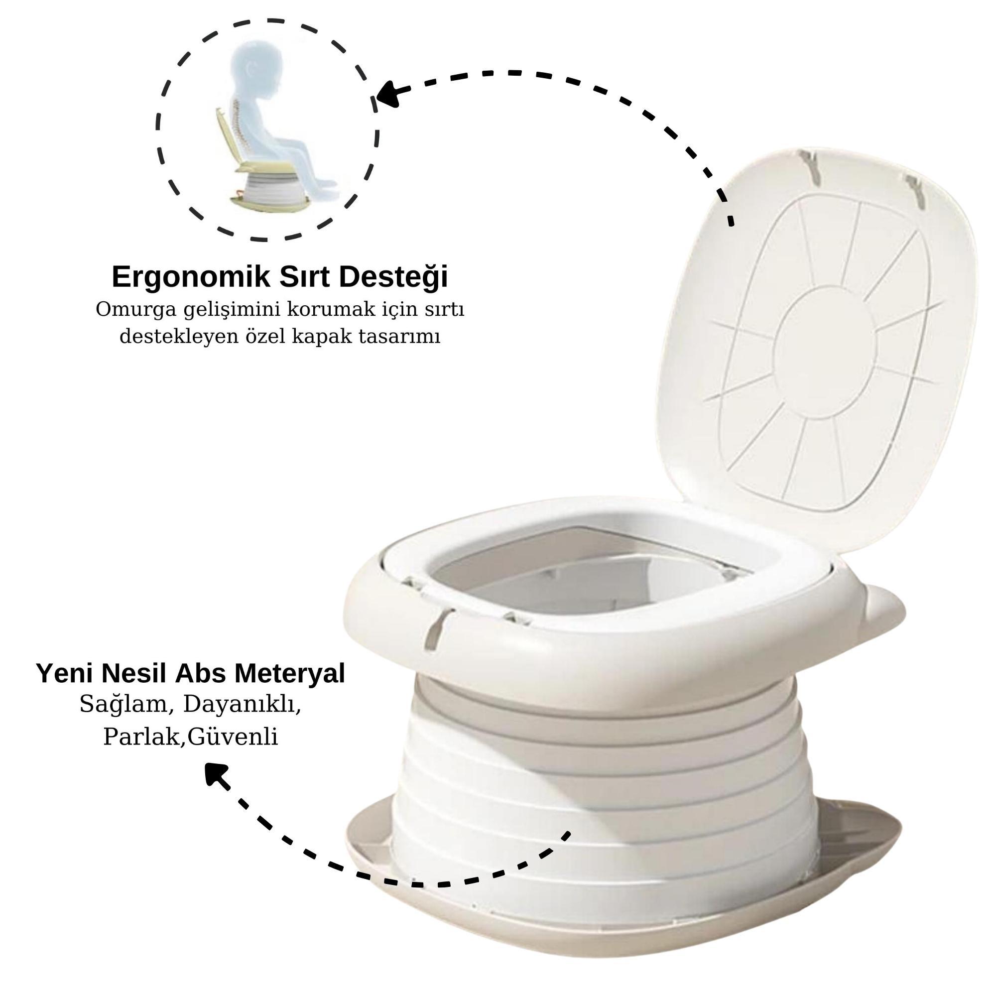 MooieBaby's Cat Potty Katlanabilir oyuncağı detay 1